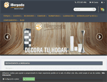 Tablet Screenshot of ibergada.com